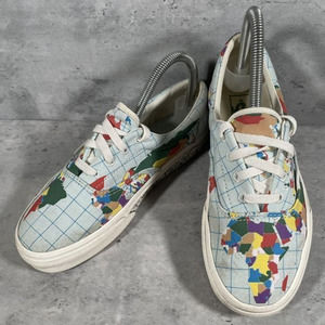 Vans Era Shoe‎ Save Our Planet Off The Wall Low Mens Sz 5 Womens Sz 6.5